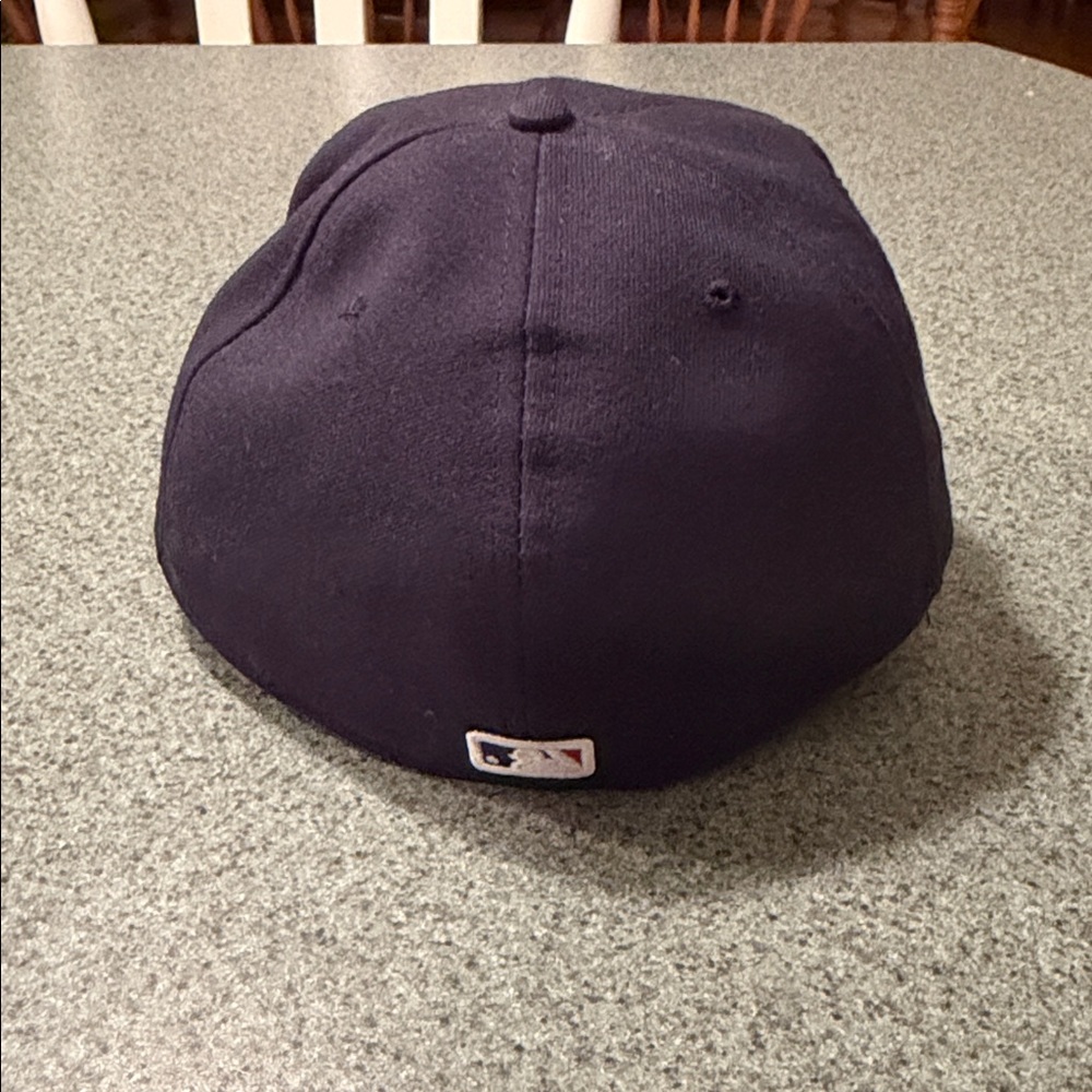 59FIFTY Boston Red Socks Authentic Collection Navy Baseball Cap Brim - Picture 3 of 7